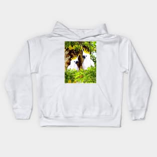 Nesting Cockatoos Kids Hoodie